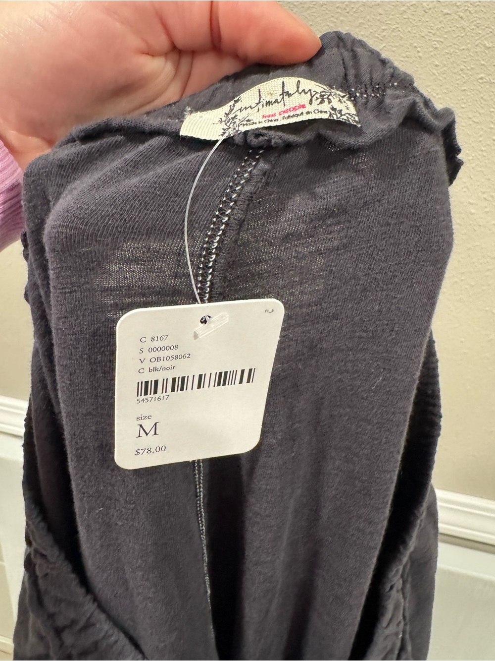 NWT $78 Free People Comfy Pants - Picture 4 of 5